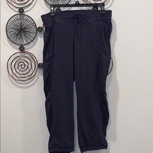 Athleta La Viva Capri Crop Pants Joggers Lounge 6
